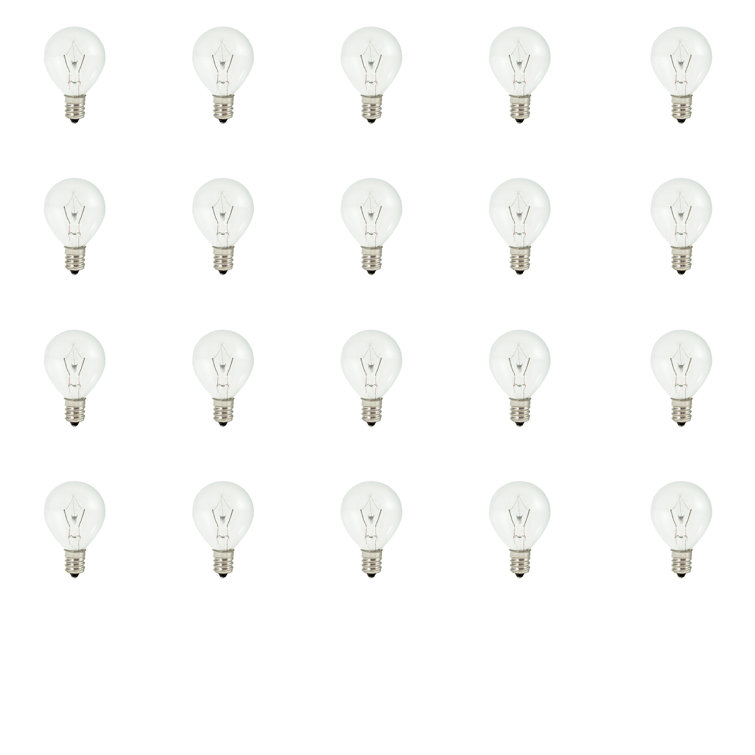 Bulbrite Industries 25 Watt G11 E12/Candelabra Dimmable 2700K Xenon